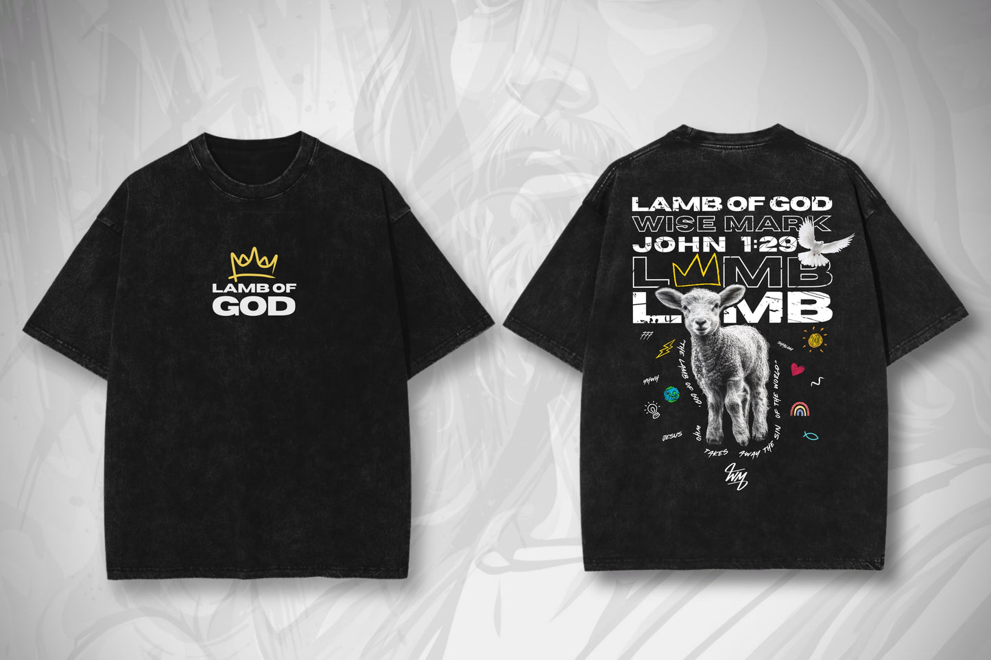 Lamb of God Oversized Vintage